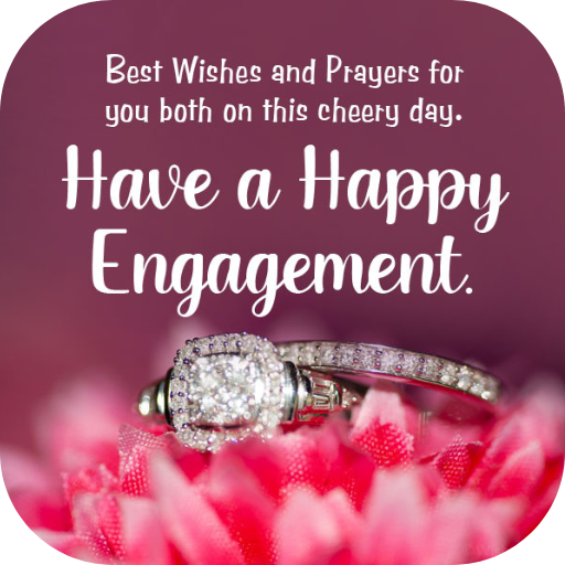 A happy couple embracing, showing off the engagement ring with joy. A happy couple embracing, showing off the engagement ring with joy.