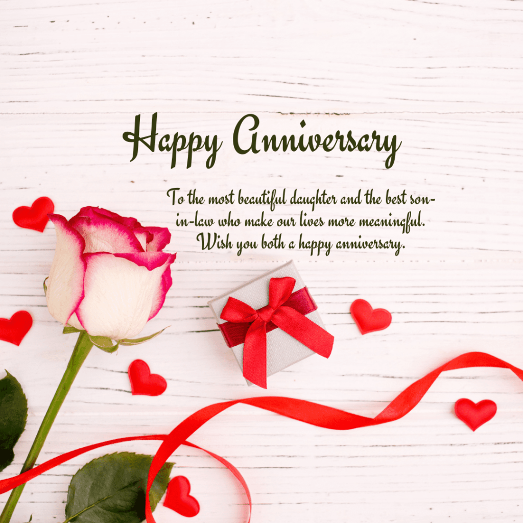 Celebrating the anniversary of a wonderful daughter and her husband Celebrating the anniversary of a wonderful daughter and her husband