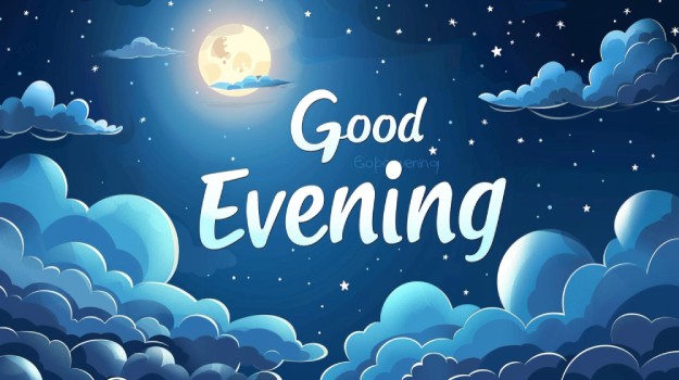 Romantic sunset with a heartfelt good evening wish for him Romantic sunset with a heartfelt good evening wish for him
