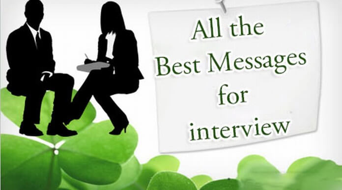 All the Best Messages for interview All the Best Messages for interview