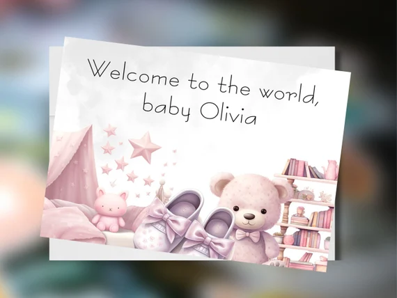 welcome to the world, baby Olivia welcome to the world, baby Olivia