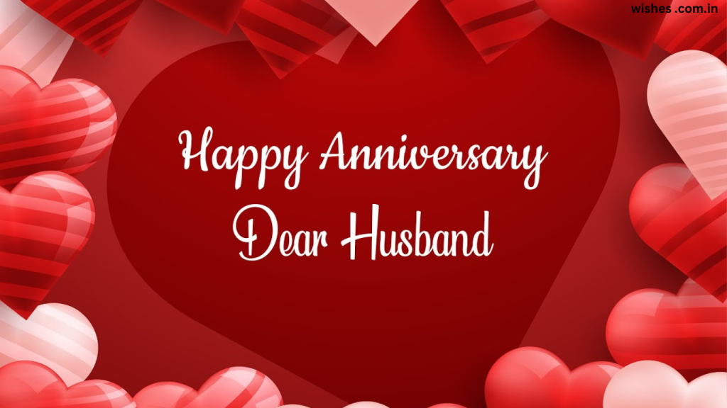 Happy couple celebrating anniversary with special wishes Happy couple celebrating anniversary with special wishes