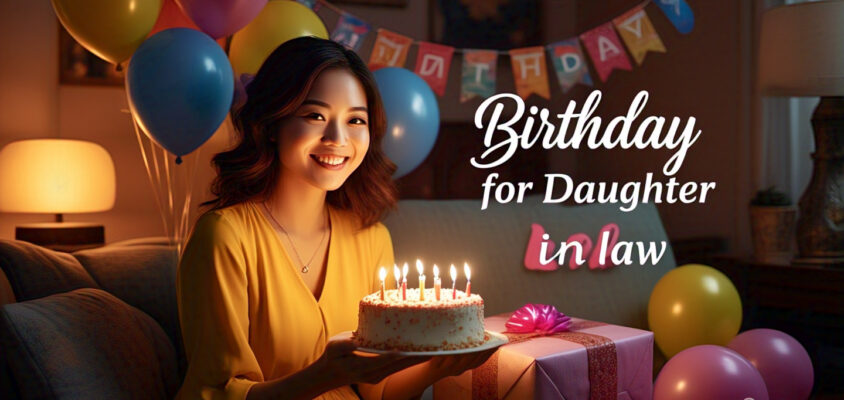 Birthday Wishes for Daughter in law