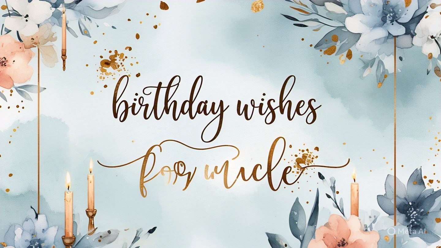 birthday wishes for uncle